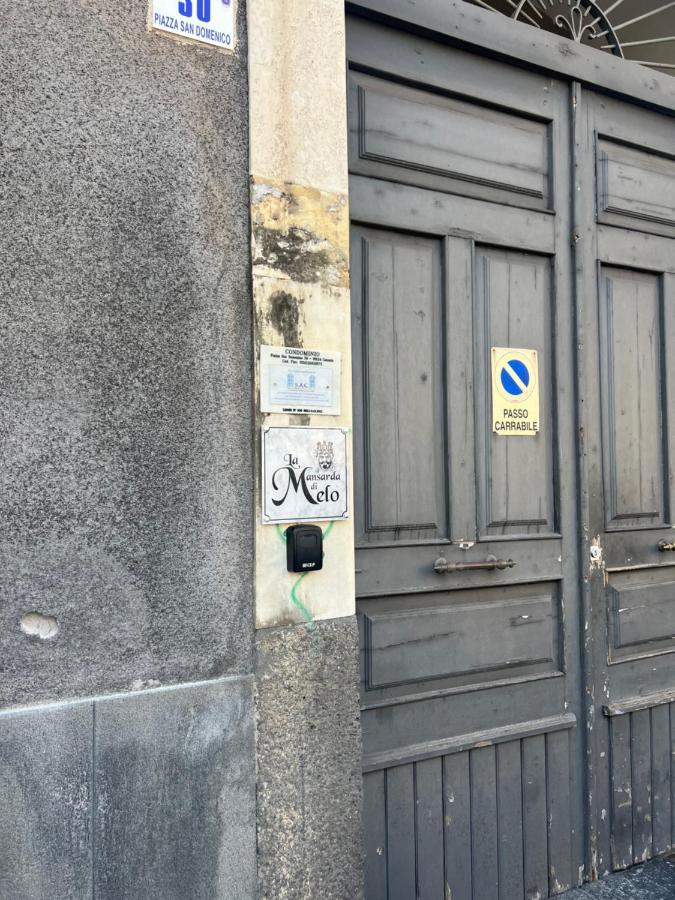 La Mansarda Di Melo Apartment Catania Ngoại thất bức ảnh